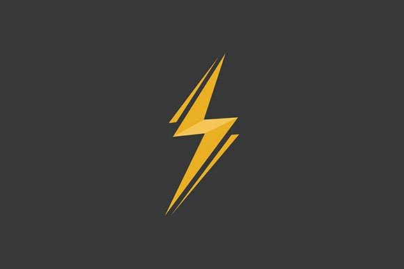 580x386 Flash Logo Vector Generic Logo Graphic