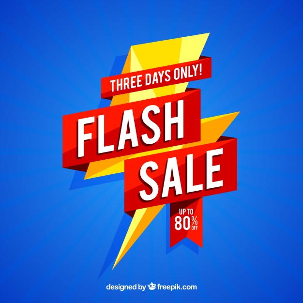 626x626 Creative Modern Flash Sale Background Vector Free Download