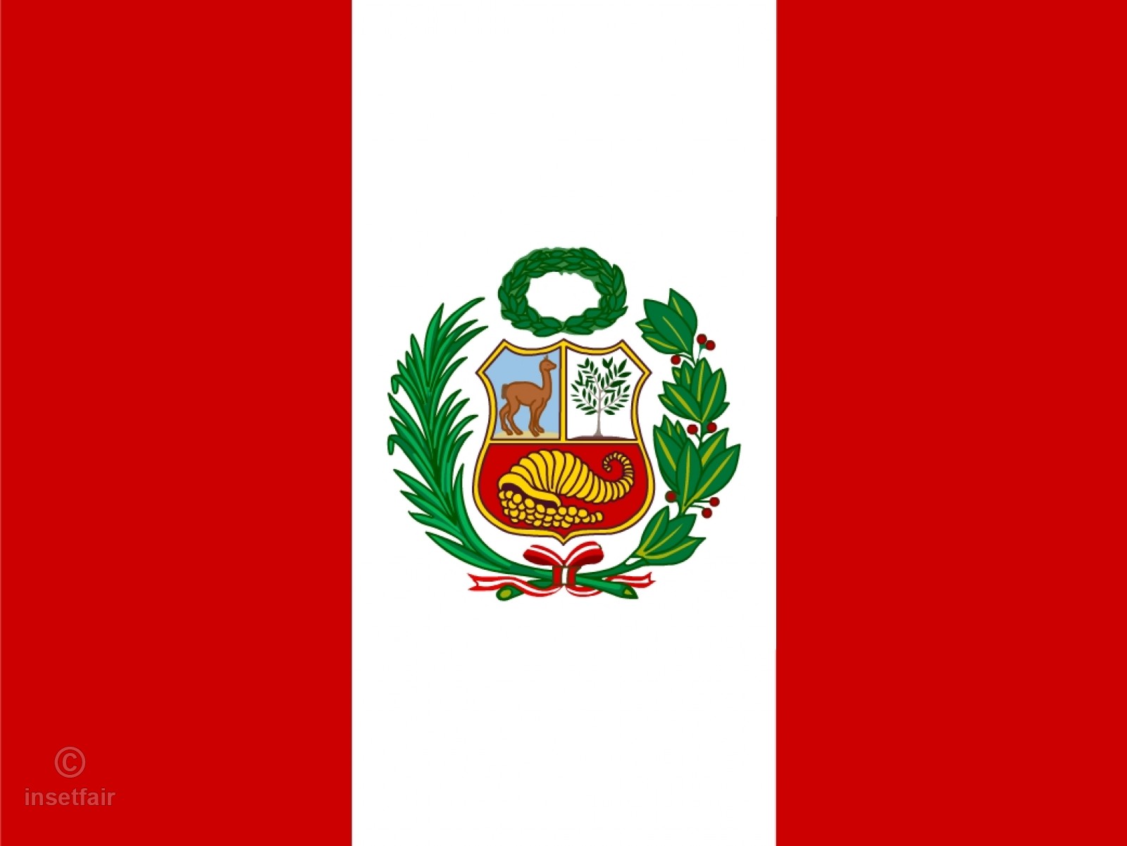 1600x1201 Peru Flag Flash Vector Illustration Free Download