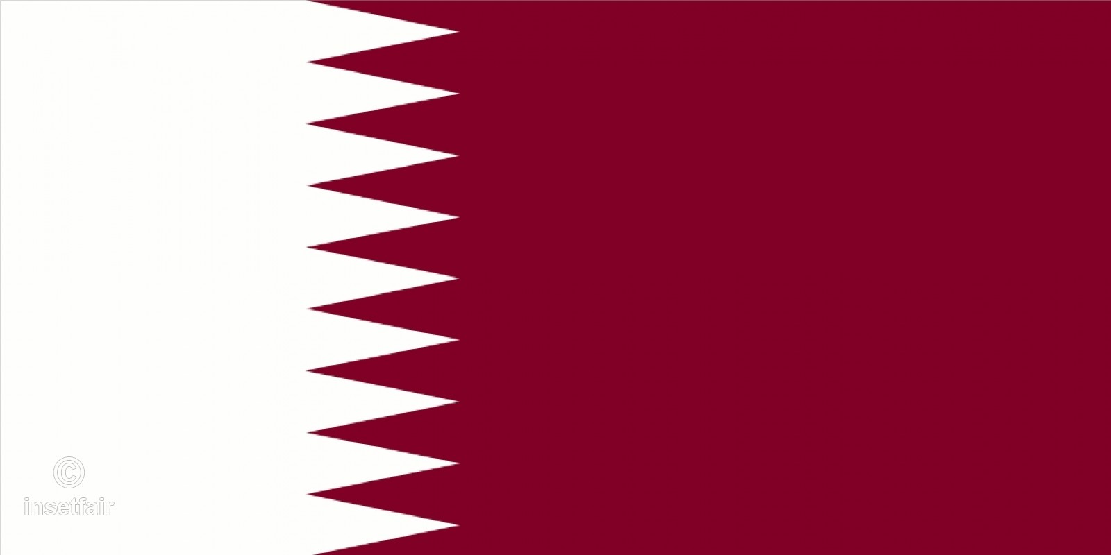 1600x800 Qatar Flag Flash Vector Illustration Free Download