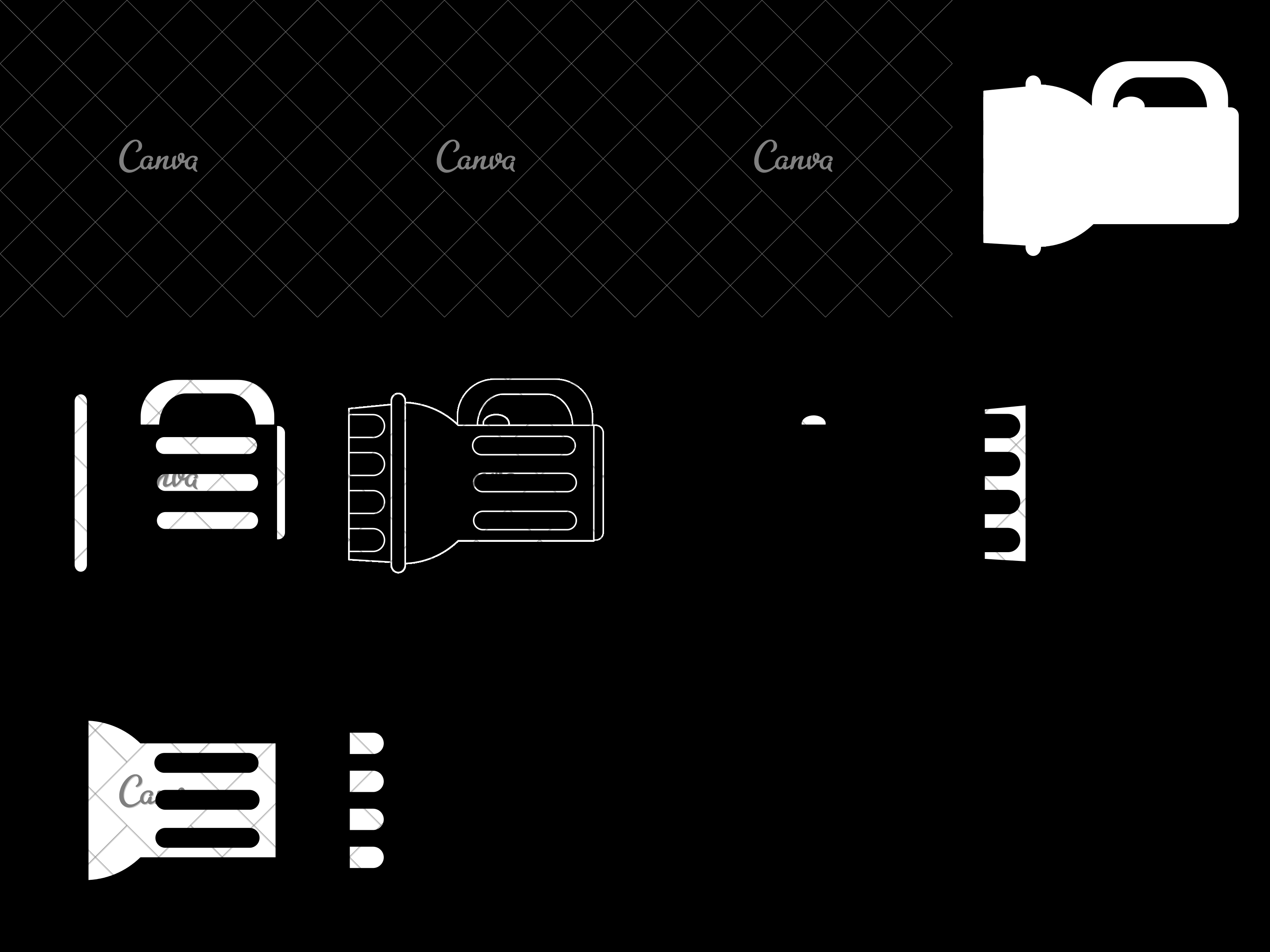 3200x2400 Flashlight Vector Illustration Icon