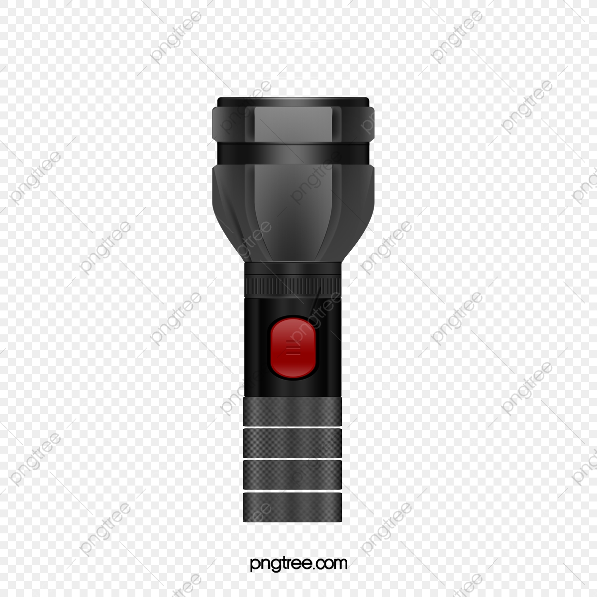 1200x1200 Flashlight, Flashlight Vector Png Transparent Clipart Image
