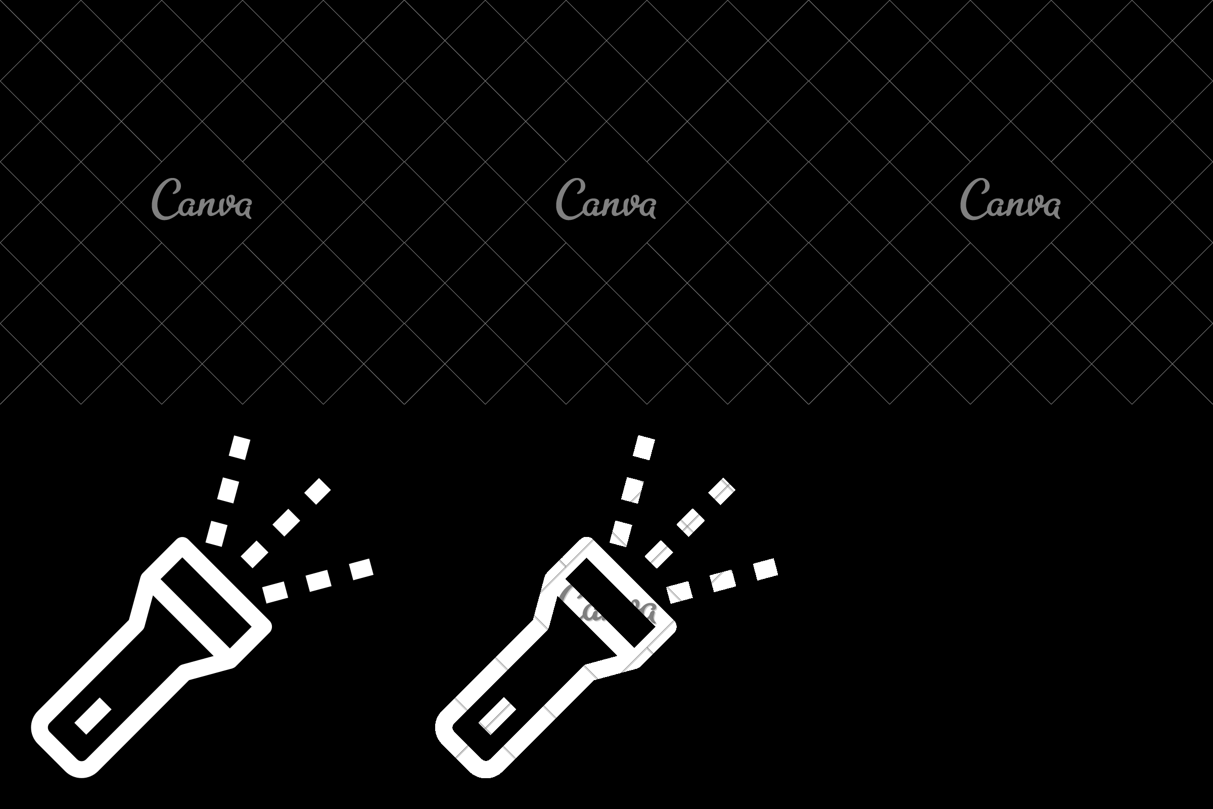 2400x1600 Flashlight Vector Illustration