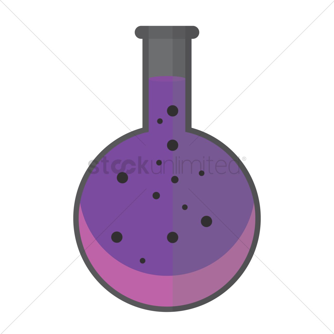 1300x1300 Free Round Flask Vector Image