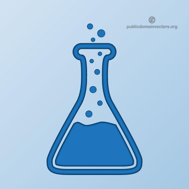 660x660 Chemical Flask Vector Icon