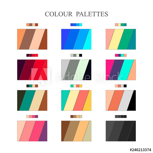 500x500 Color Palette, Color Schemes, Warm Colors, Cool Colors, Spectrum