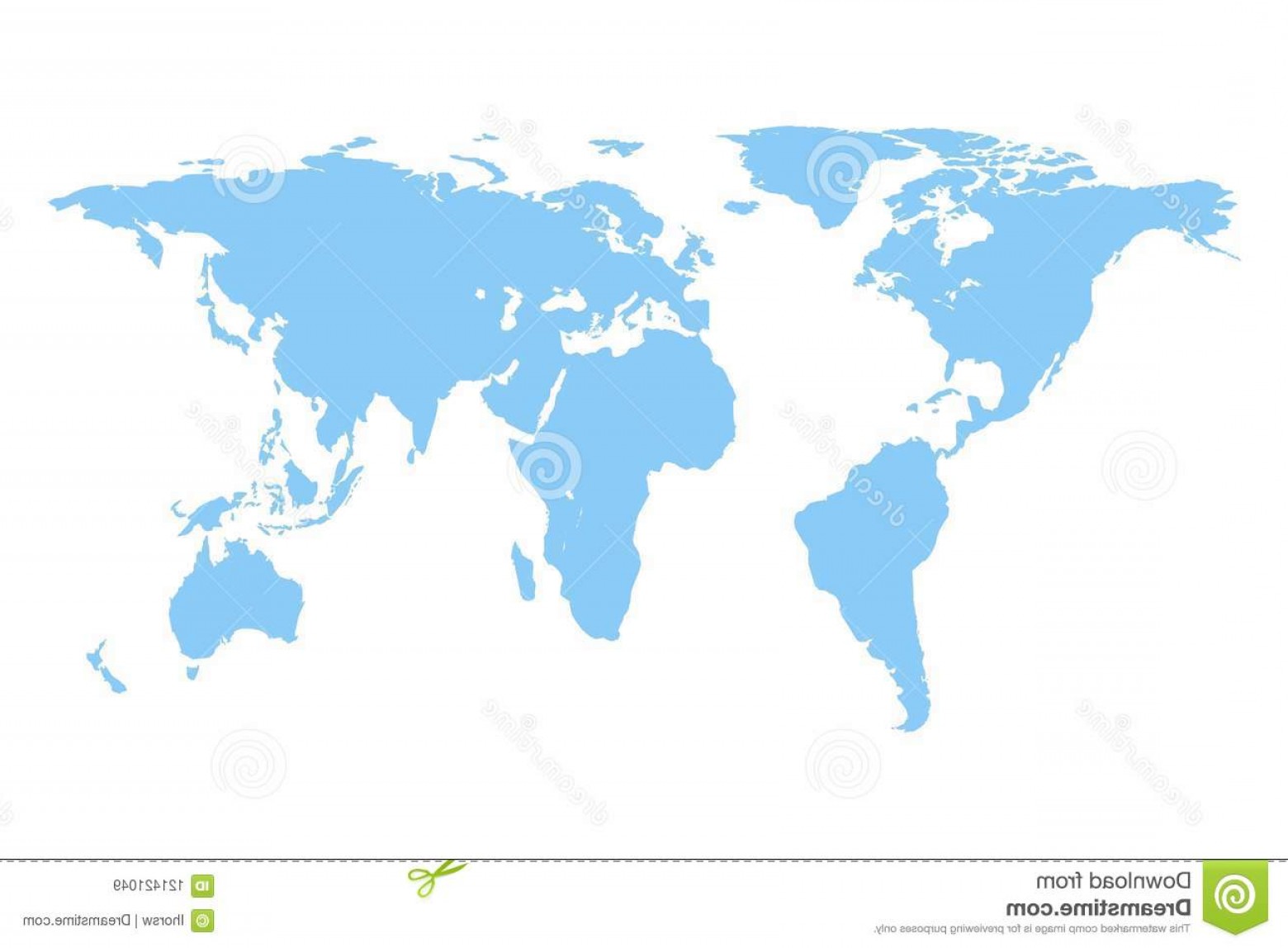 1560x1148 World Map Vector Isolated White Background Flat Earth Gray Similar