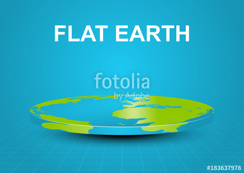500x354 Flat Earth Vector Object Stock Image And Royalty Free Vector