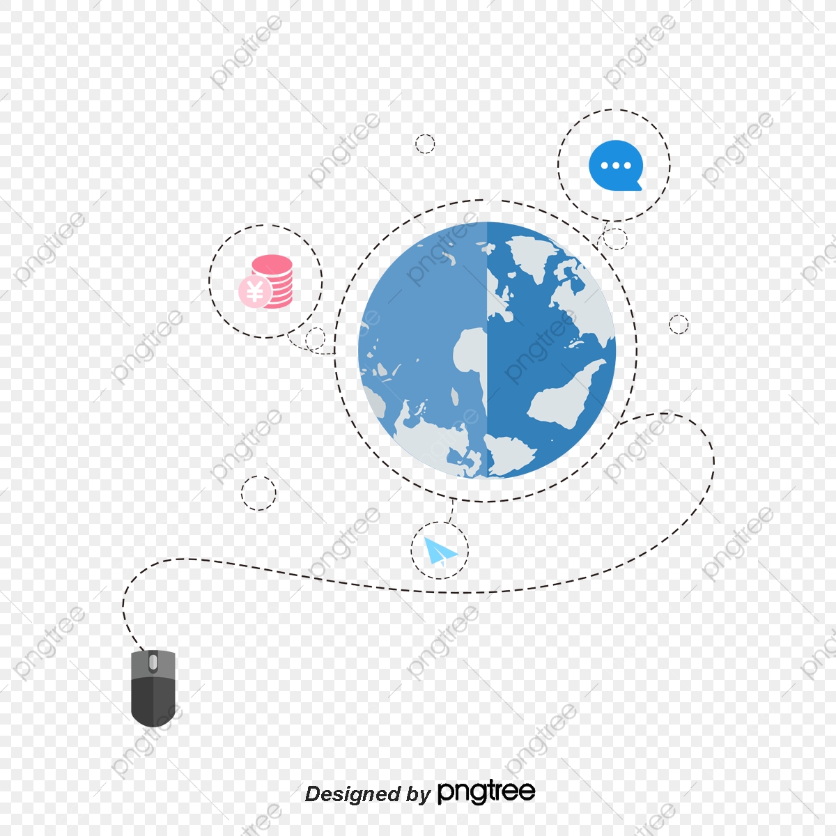 1200x1200 Big Flat Earth Vector Image Data Download, Earth, Big Data, Flat