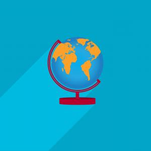 300x300 Photostock Vector Flat Earth Globe Vector Icons Set Planet Map