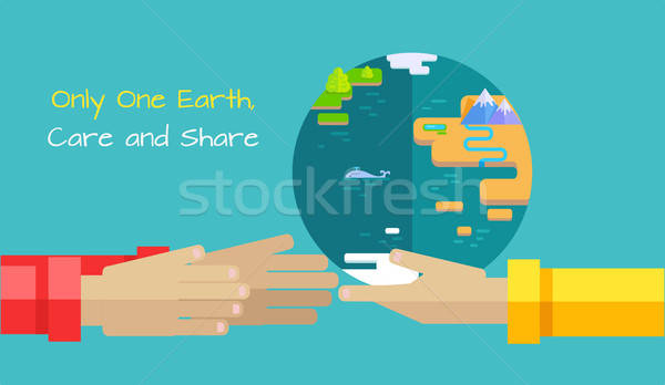 600x348 Saving Planet Earth Vector Concept In Flat Design Vector