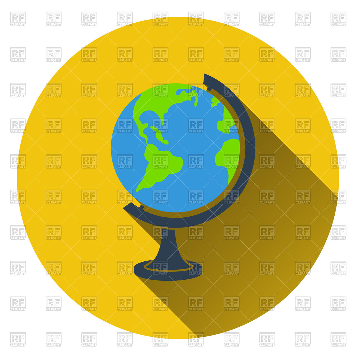 Flat Design Icon Of Globe In Ui Colors Vector Image Of Icons 1200x1200 Flat Design Icon Of Globe In Ui Colors Vector Image Of Icons