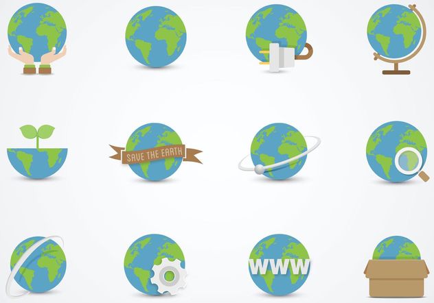 Free Earth Globe Vector Flat Icons Free Vector Download 632x442 Free Earth Globe Vector Flat Icons Free Vector Download