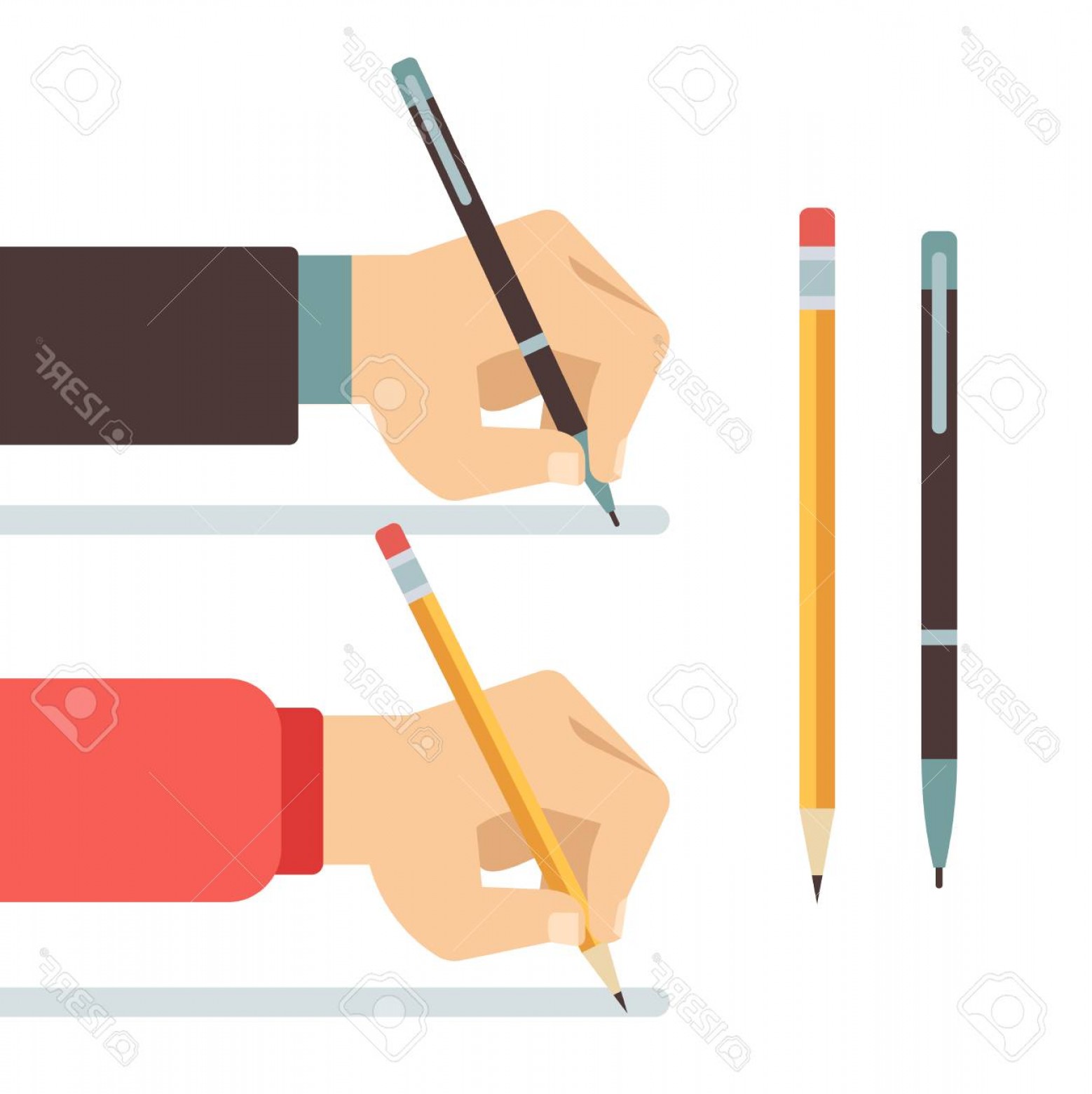 Flat Hand Vector at Vectorified.com | Collection of Flat Hand Vector ...