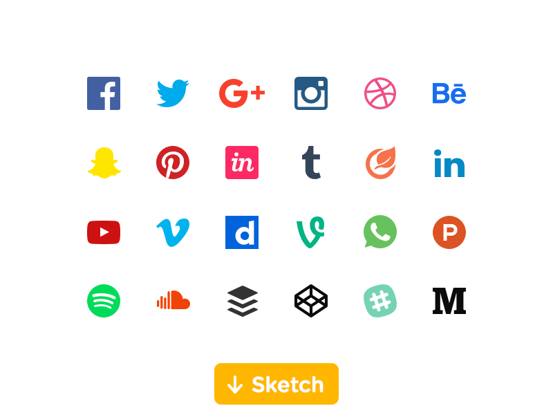 800x600 Fantastic Free Social Media Icon Sets For Your Website