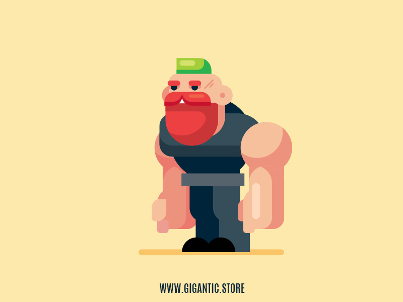 800x600 Flat Design Game Character Illustration In Adobe Illustrator Cc