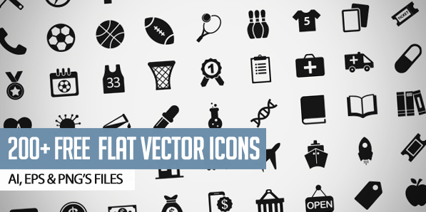 Free Flat Vector Icons Pack Icons Graphic Design Junction 597x298 Free Flat Vector Icons Pack Icons Graphic Design Junction
