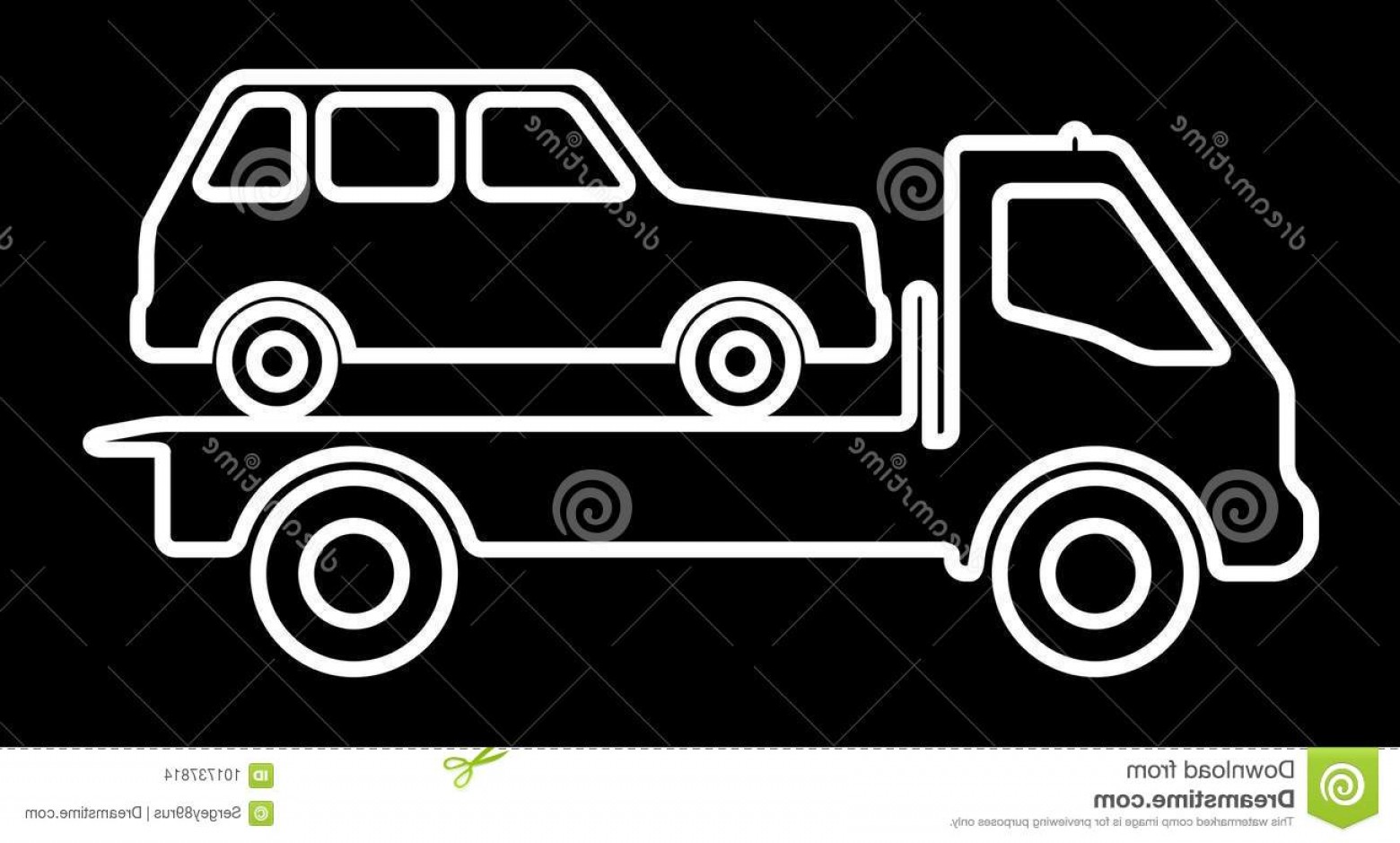 1560x939 Car Tow Truck Car Tow Truck Vector Illustration Image Soidergi