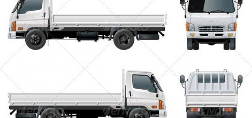 520x245 Flatbed Best Vector Download
