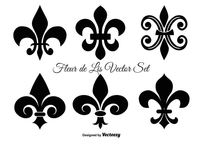 Fleur De Lis Vector Shapes 700x490 Fleur De Lis Vector Shapes