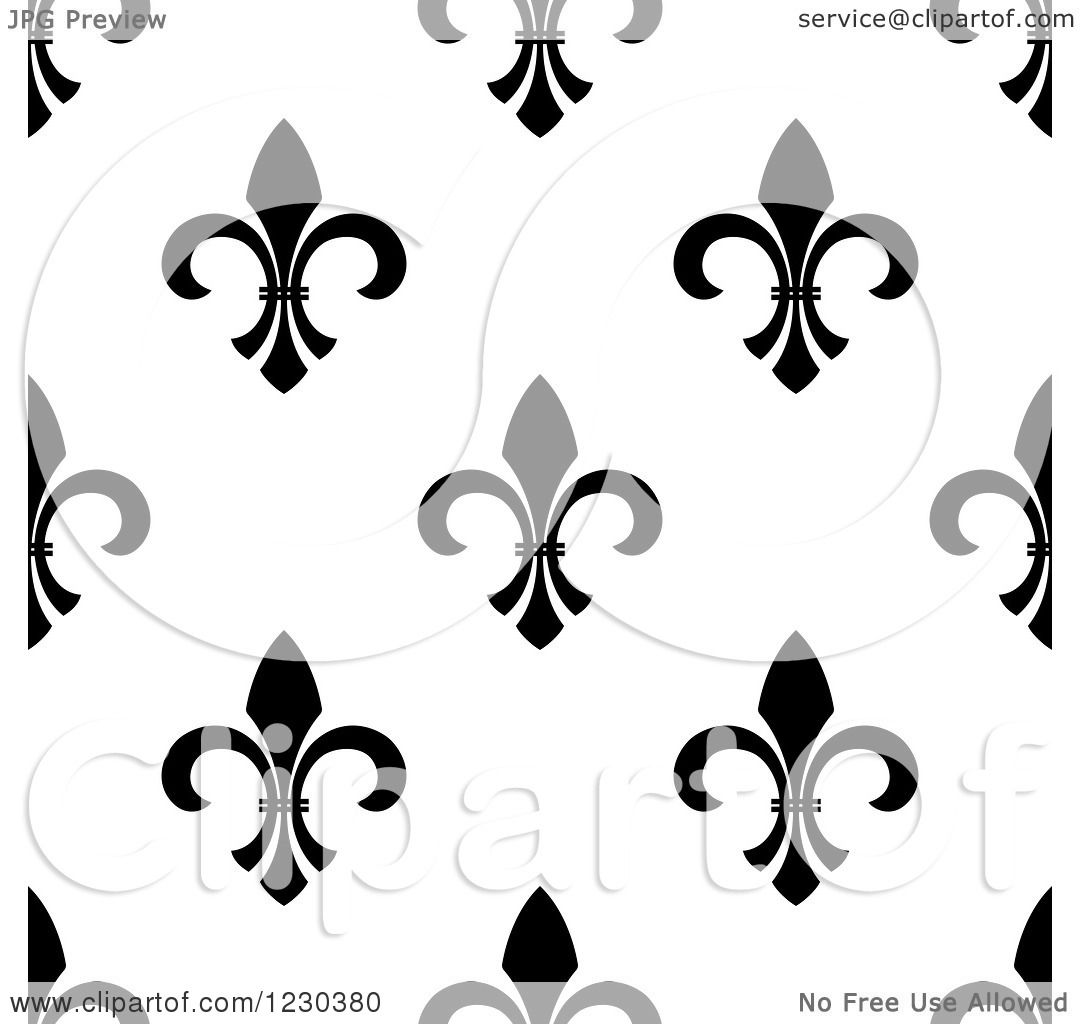 Clipart Of A Seamless Black And White Fleur De Lis Background 1080x1024 Clipart Of A Seamless Black And White Fleur De Lis Background