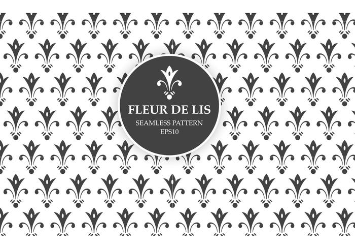 Vector Fleur De Lis Seamless Pattern 700x490 Vector Fleur De Lis Seamless Pattern