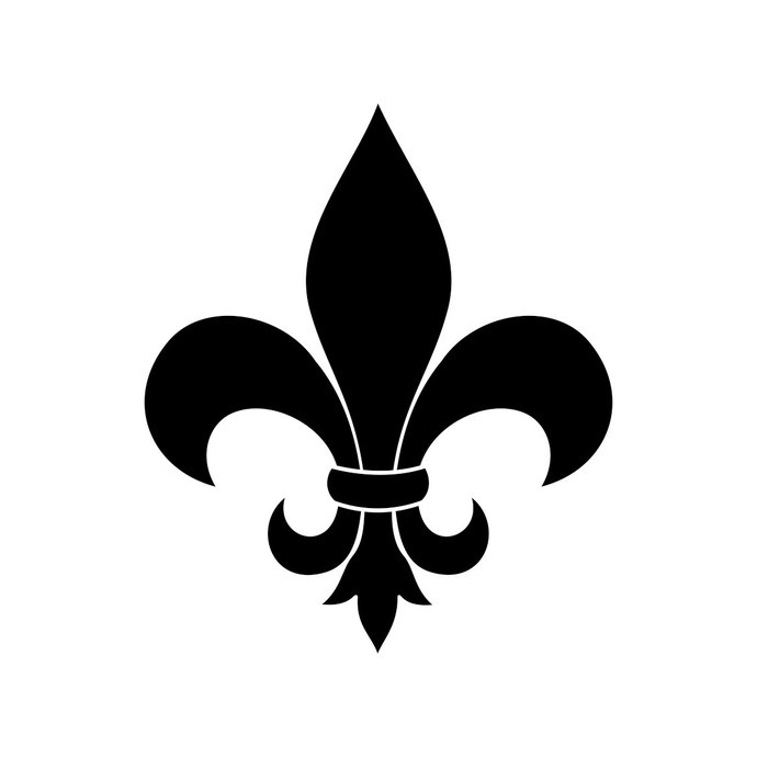 Fleur De Lis Vector at Vectorified.com | Collection of Fleur De Lis ...