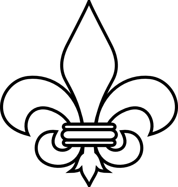 Fleur De Lis Outline Clip Art Free Vector In Open Office Drawing 570x598 Fleur De Lis Outline Clip Art Free Vector In Open Office Drawing