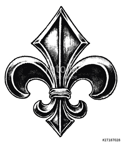 Gothic Fleur De Lis Stock Image And Royalty Free Vector 428x500 Gothic Fleur De Lis Stock Image And Royalty Free Vector