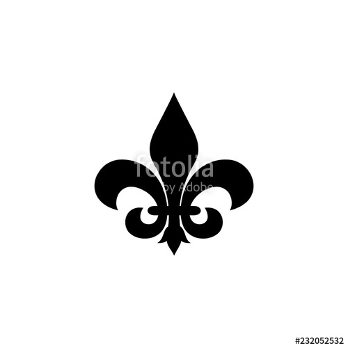 500x500 Fleur De Lis Vector Illustration Stock Image And Royalty Free
