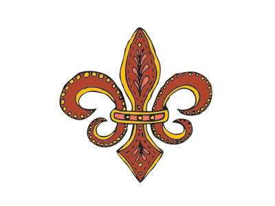400x300 Free Fleur De Lis Vector Series