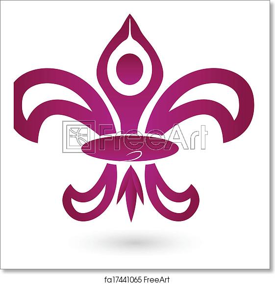 561x581 Free Art Print Of Fleur De Lis, New Orleans Logo Fleur De Lis