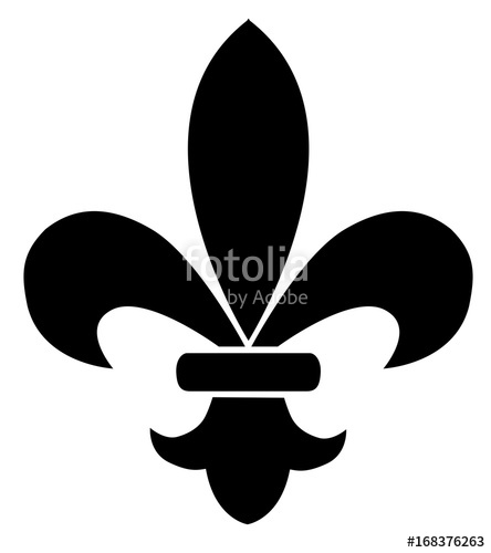 444x500 Vector Fleur De Lis Stock Image And Royalty Free Vector
