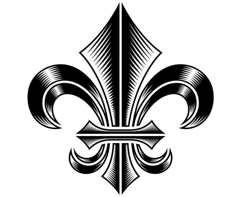 794x650 Fleur De Lys Heraldic Fleur De Lis Flower Lily Etsy