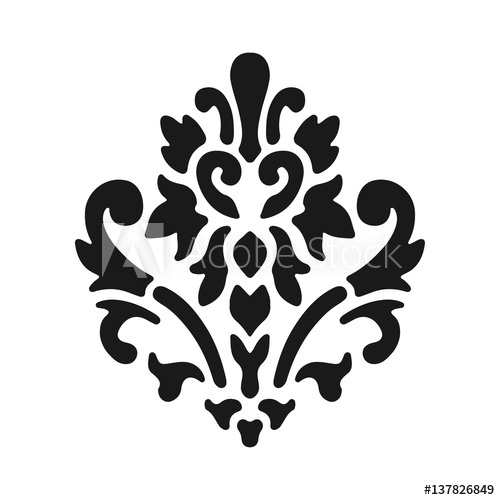 500x500 Fleur De Lis Symbols, Black Silhouettes