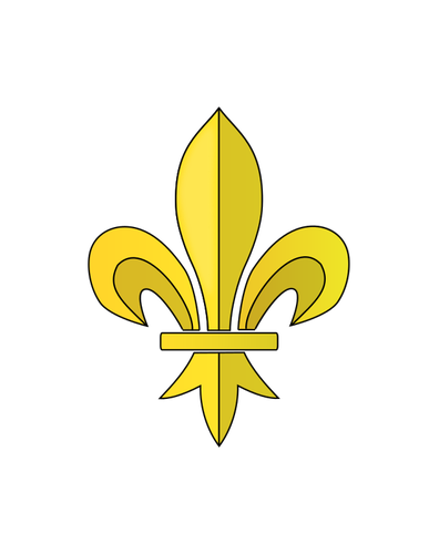 396x500 Image Of French Canadian Version Of The Fleur De Lys Public
