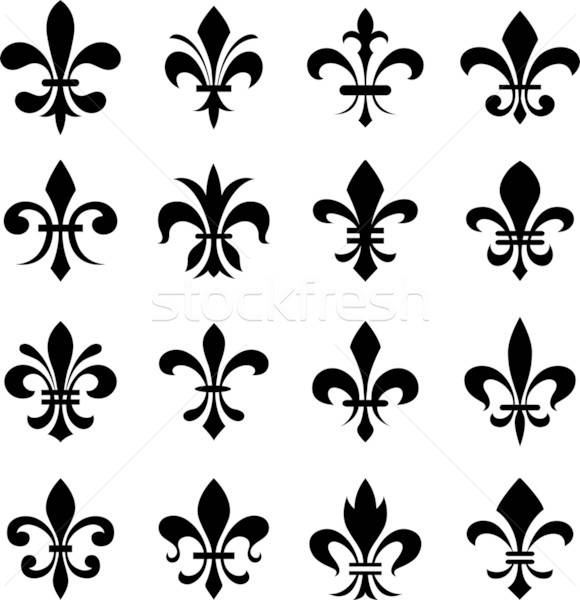 580x600 Fleur De Lis Symbol Vector Illustration Sau Kit Lai
