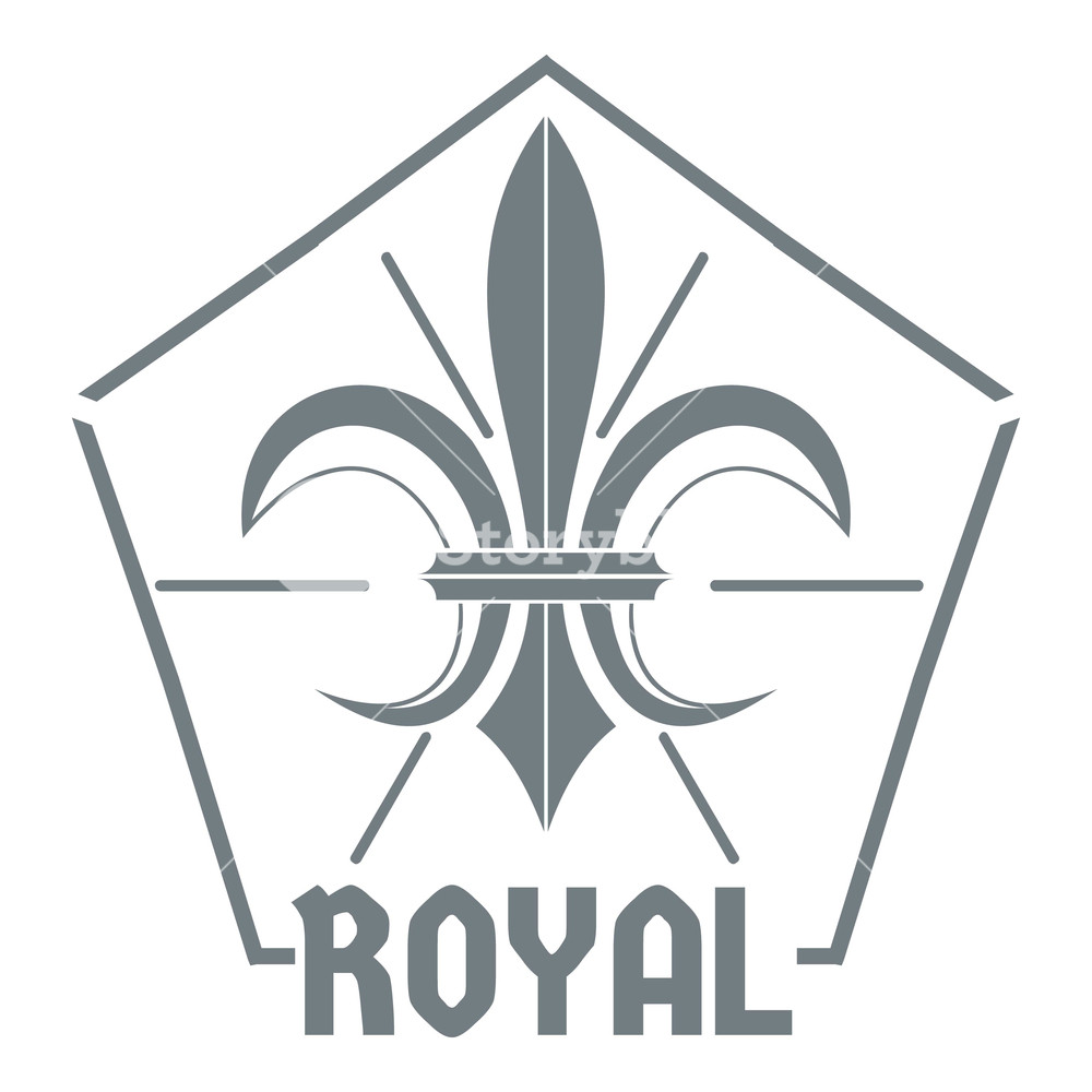 1000x1000 Fleur Logo Simple Illustration Of Fleur Vector Logo For Web