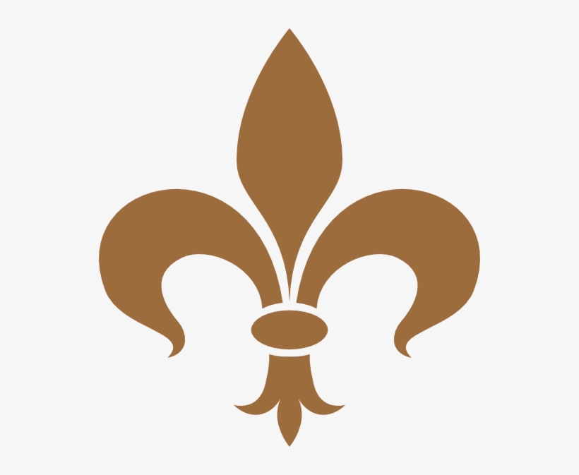 820x673 How To Set Use Brown Fleur De Lis Vector Transparent Png