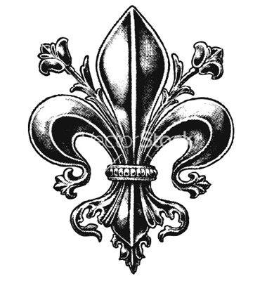 380x400 Ornate Fleur Vector