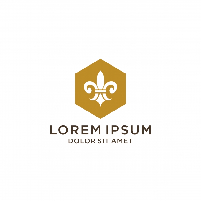 640x640 Fleur Vector Logo Icon Mark Template For Free Download