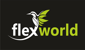 300x175 Flex World Logo Vector