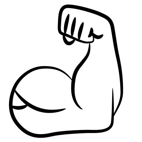 490x490 Strong Arm Flex Vector