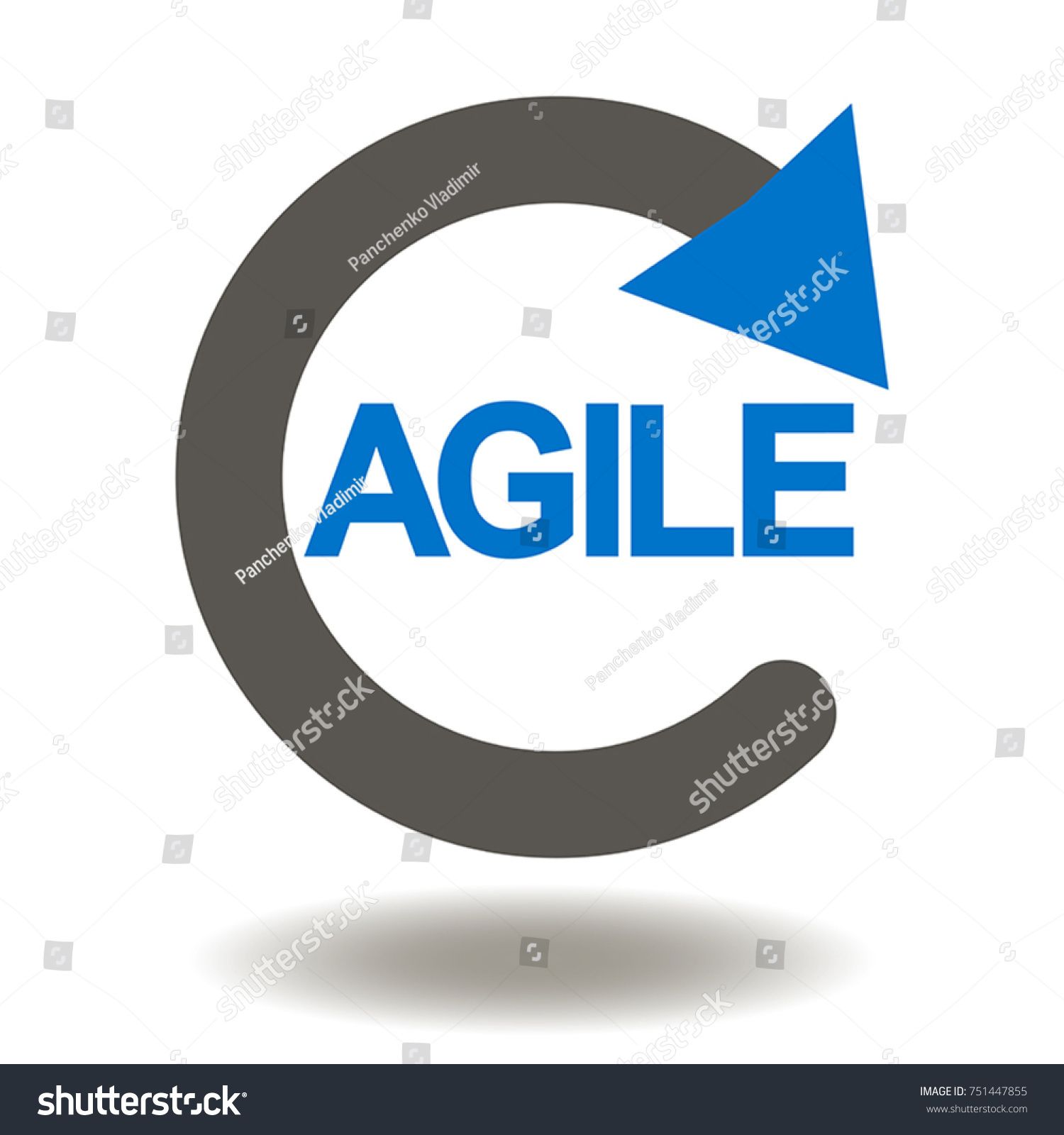 1500x1600 Agile Life Cycle Icon Vector Agility Development Illustration