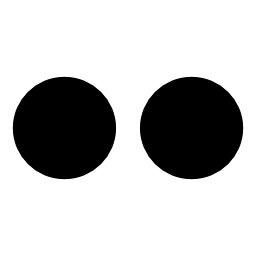 256x256 Logo Of Two Dots Vector Logo Icons