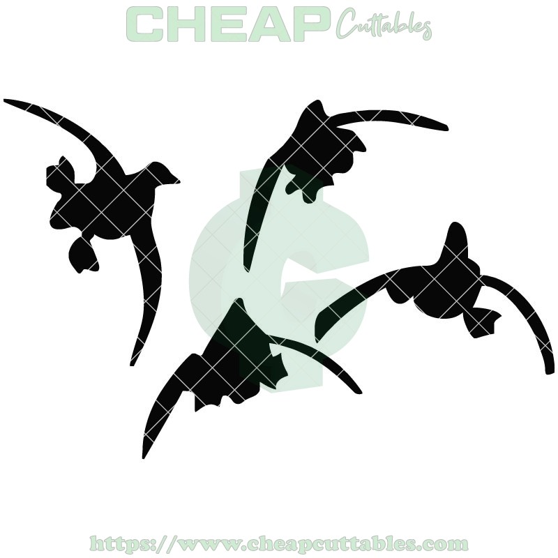 800x800 Ducks In Flight Vector Design