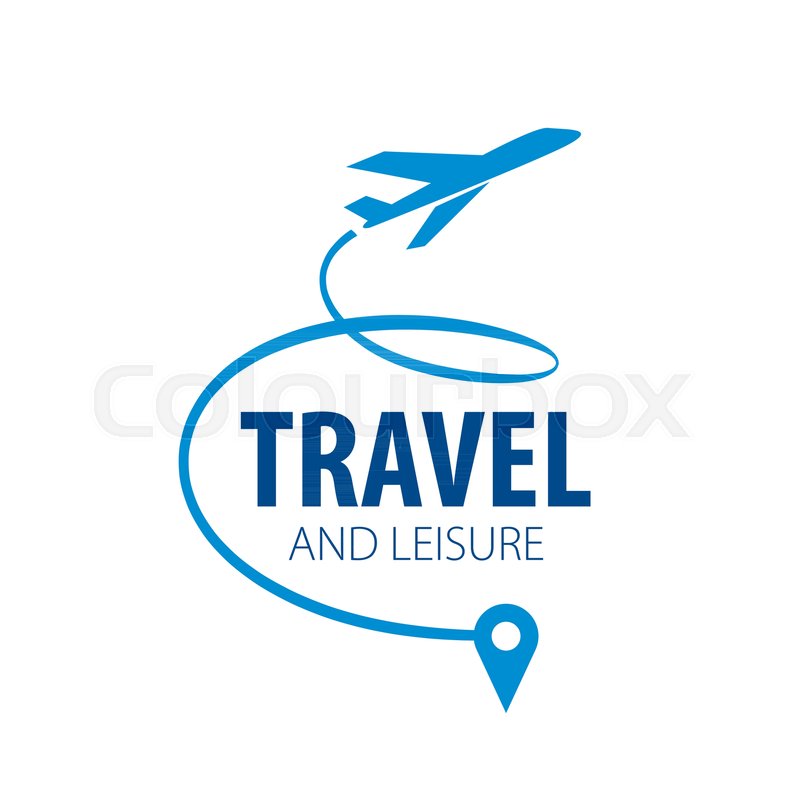 800x800 Vector Logo Template Plane Flight Stock Vector Colourbox