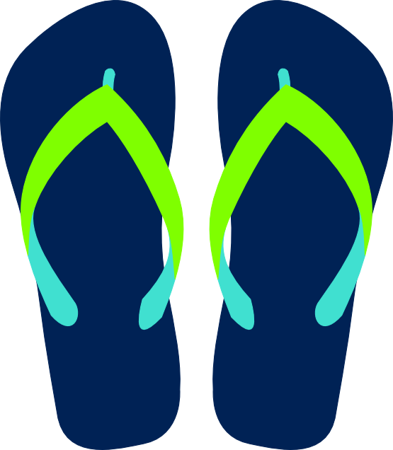 555x636 Cricut Flip Flops, Sandals, Vector Free