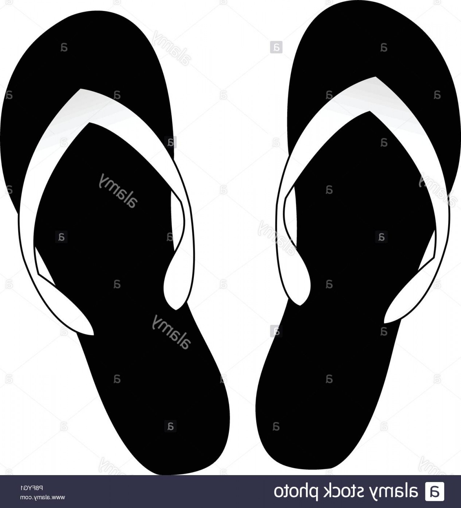 1515x1668 Flip Flop Outline Vector Lamaison