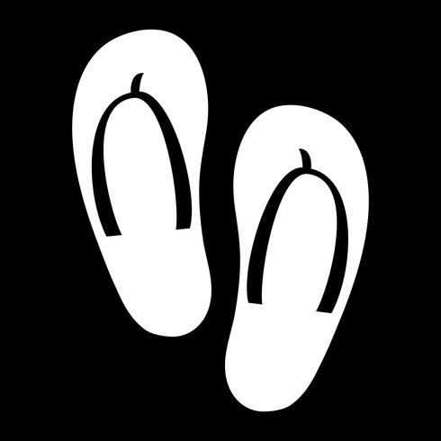 490x490 Flip Flop Shoe Vector Icon